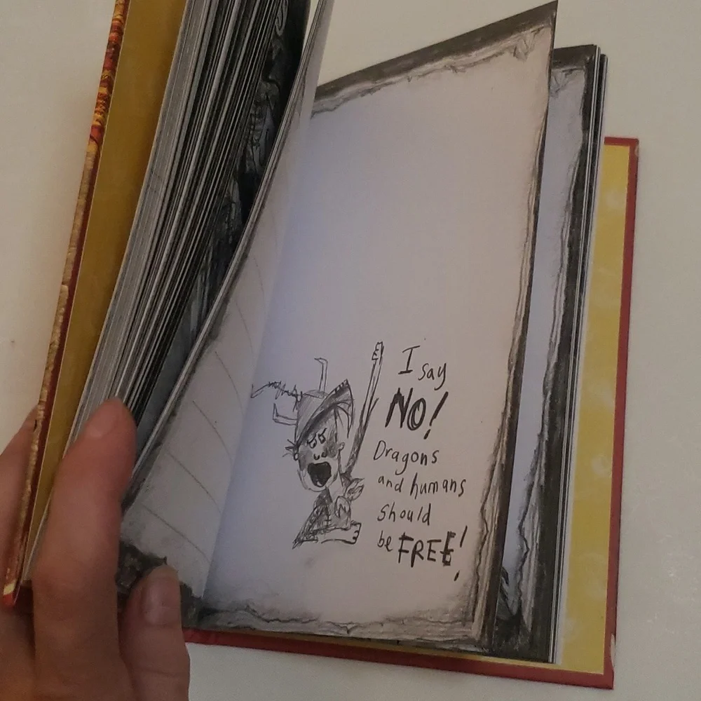Cressida Cowell journal heroes